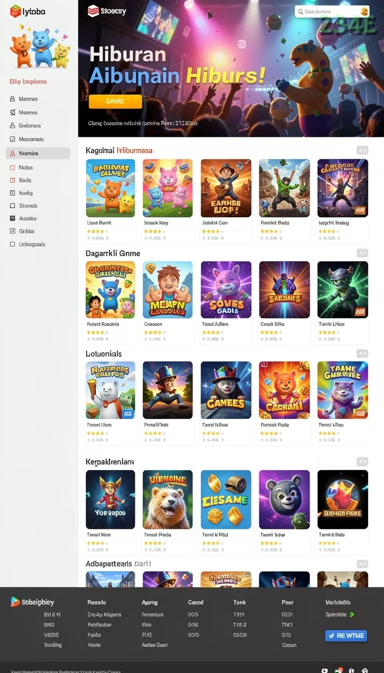 Cuplikan layar GACORMAX — menu navigasi