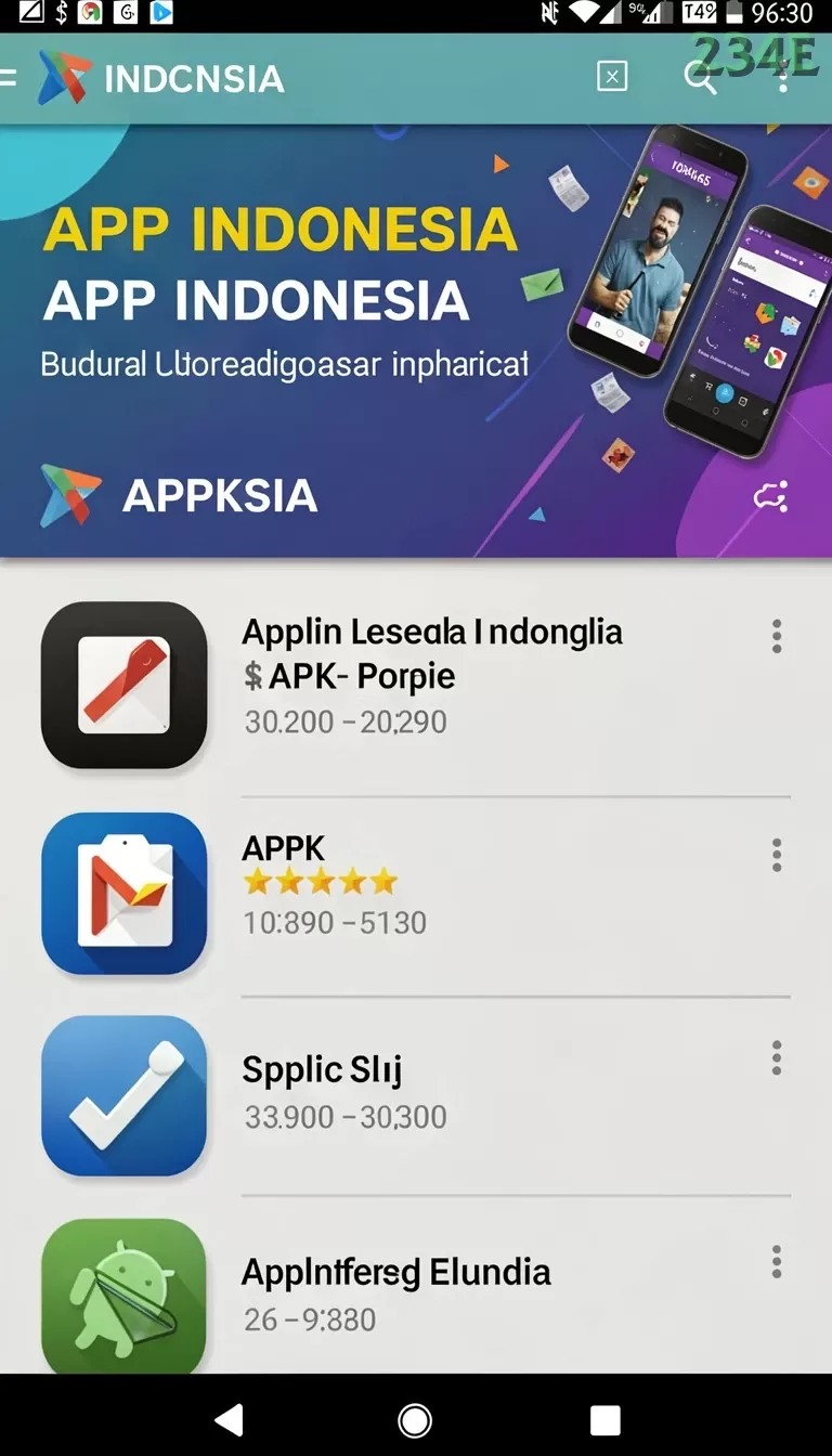 Cuplikan layar ZK6 — halaman utama