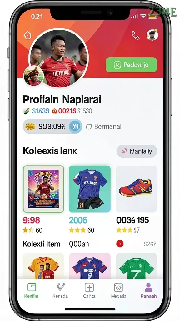 Cuplikan layar ZK6 — menu navigasi