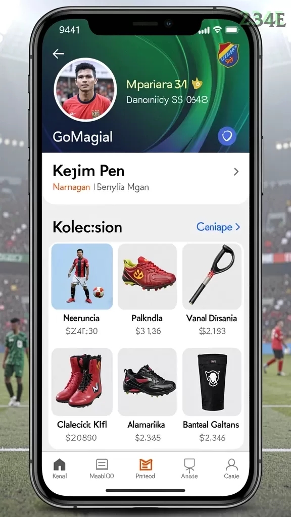 Cuplikan layar MACAN388 — pengaturan akun